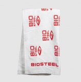 BIOSTEEL ručník White/Red 1