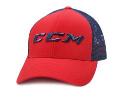 CCM kšiltovka Mesh Back Trucker Red