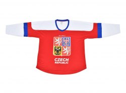 SPORTTEAM hokejový dres reprezentace ČR Česko červený Czech NEW