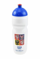 SPORTTEAM lahev CZECH REPUBLIC 800 ml bílá