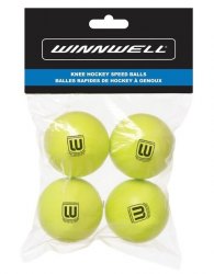 WINNWELL míčky Speed žluté 4-pack