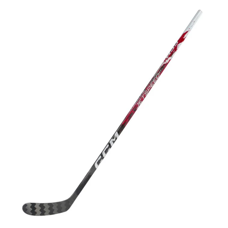 CCM hokejka JetSpeed FT9 PRO JR 50 Red