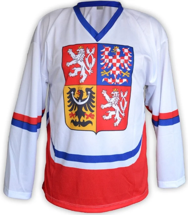 ČESKÝ HOKEJ dětský dres replika hokejová reprezentace ČR bílá