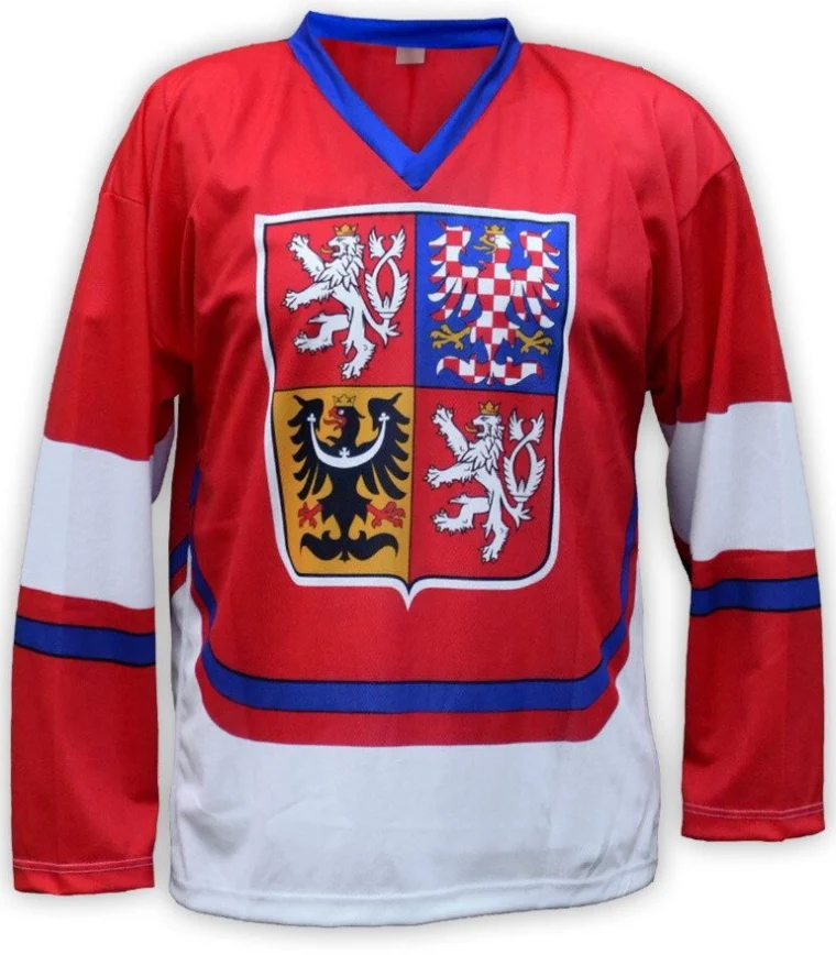 ČESKÝ HOKEJ dětský dres replika hokejová reprezentace ČR červená