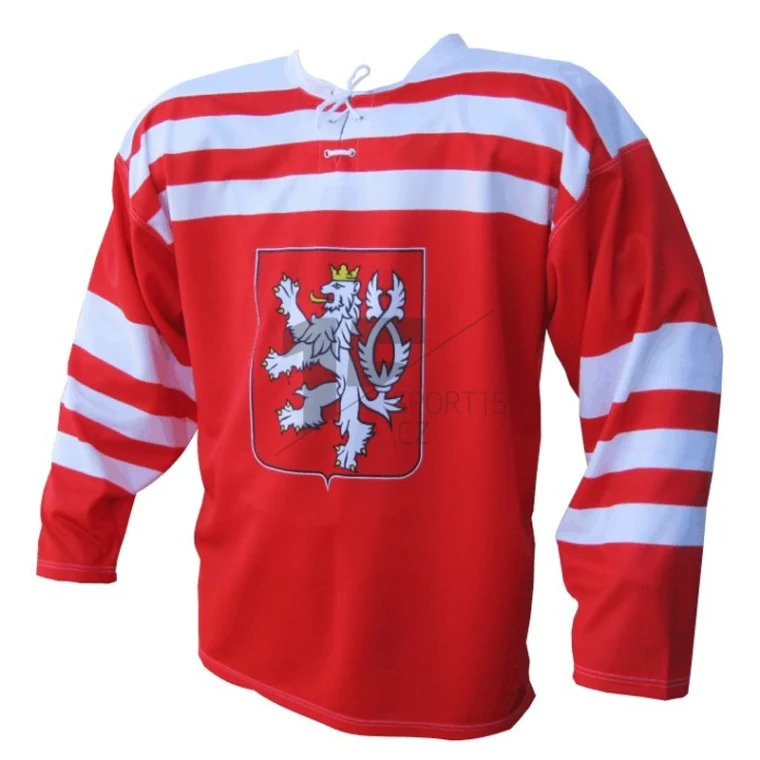 MERCO dres replika ČSR 1947 retro červený brankářský