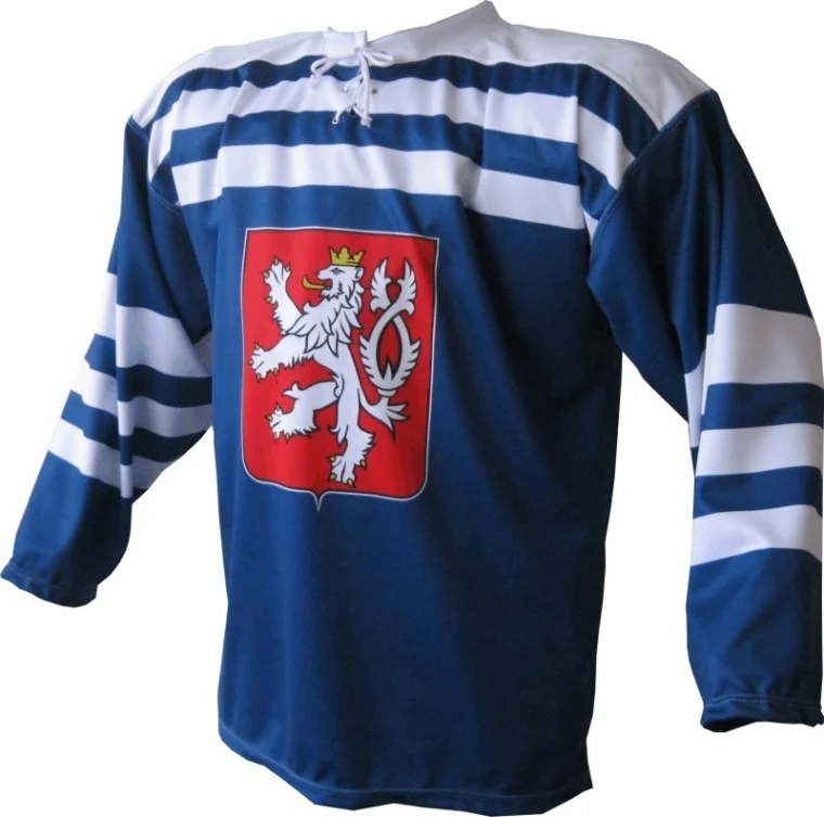 MERCO dres replika ČSR 1947 retro modrý brankářský