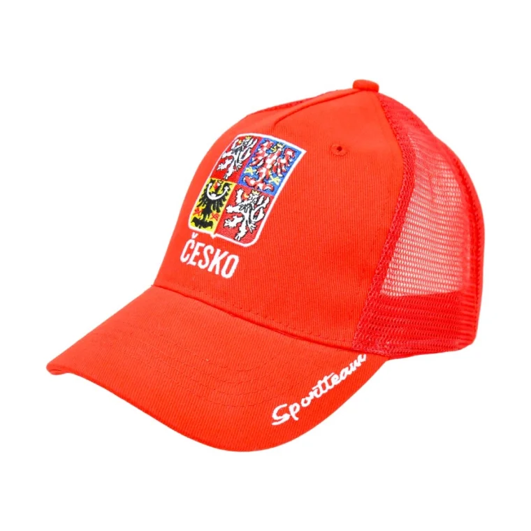 SPORTTEAM kšiltovka ČR se síťkou