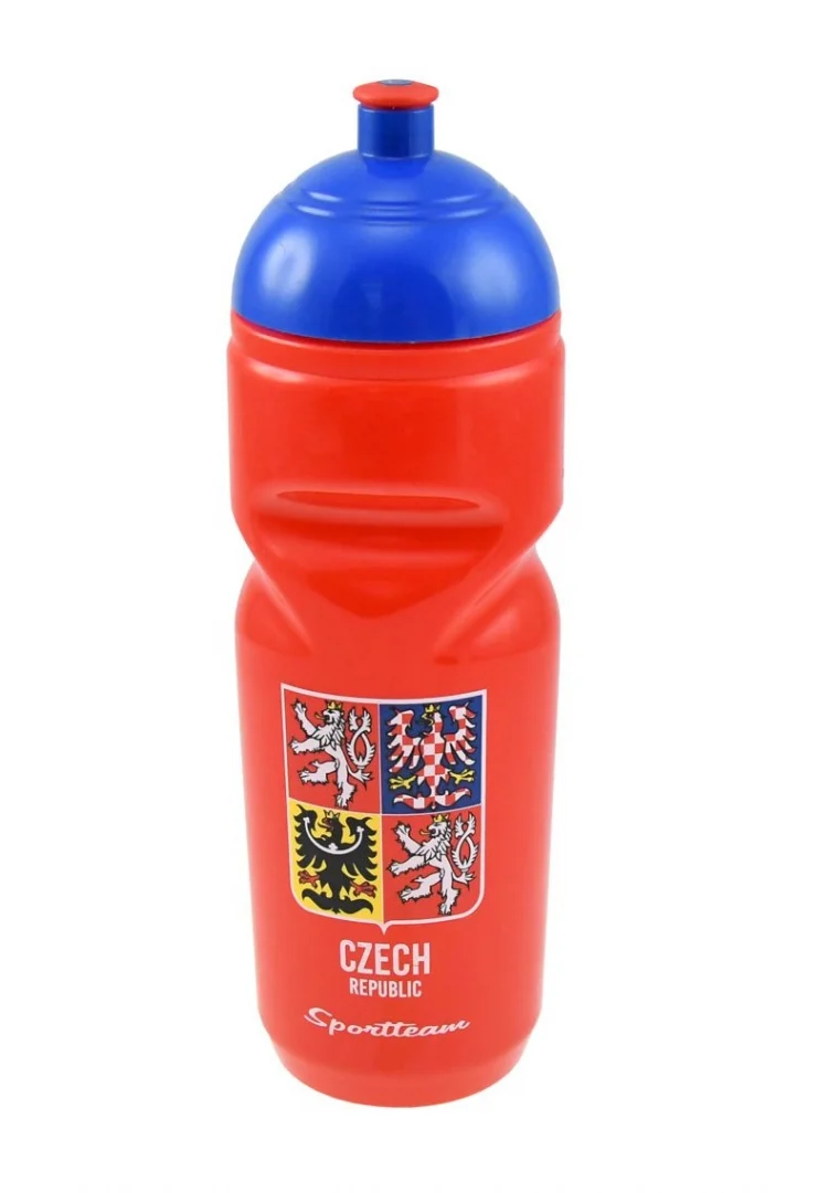 SPORTTEAM lahev CZECH REPUBLIC 800 ml červená
